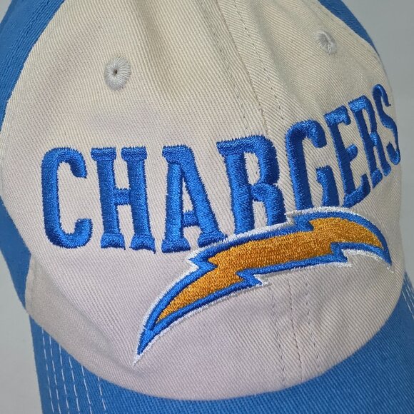 Los Angeles Chargers NFL Dad Hat Cap Blue Team Apparel Strapback Adjustable - Picture 2 of 7